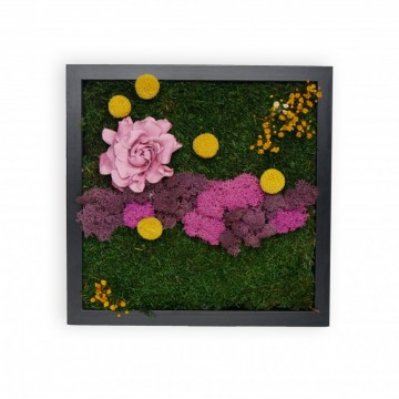 Poza Tablou din licheni “Floral Fantasy”