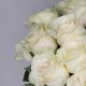 Buchet 25 trandafiri albi p2